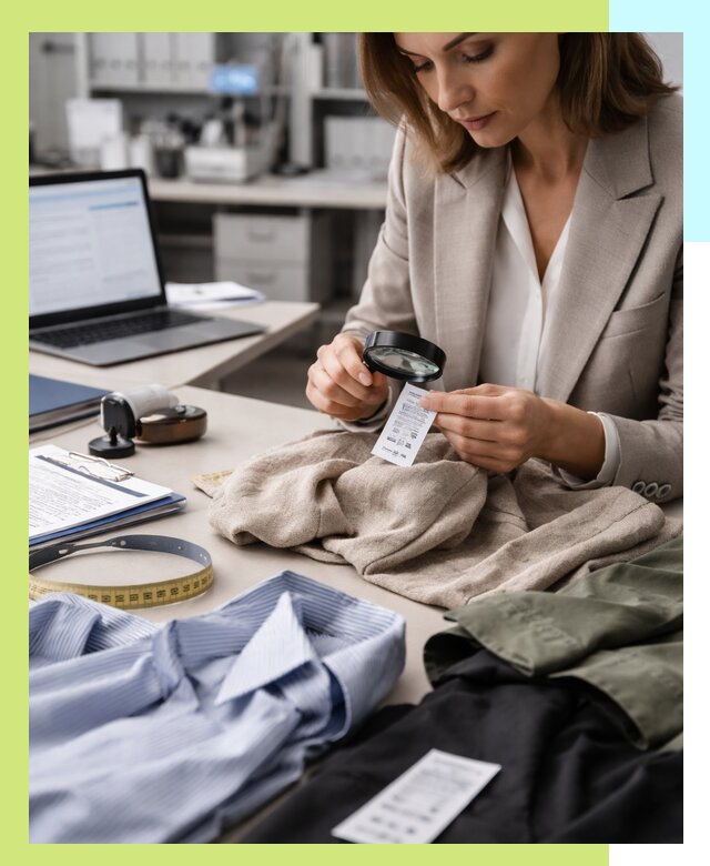 Сертификация одежды и текстиля в Пушкине, быстрая экспертиза