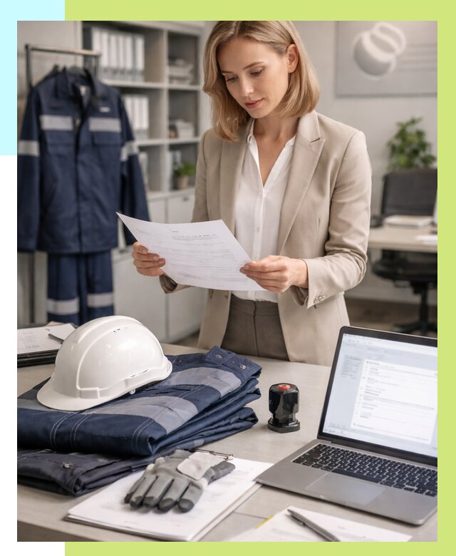 Сертификация спецодежды в Пушкине от 7572 р. | Алешин-Пшн