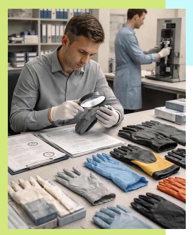 Сертификация перчаток и средств защиты продукции в Пушкине