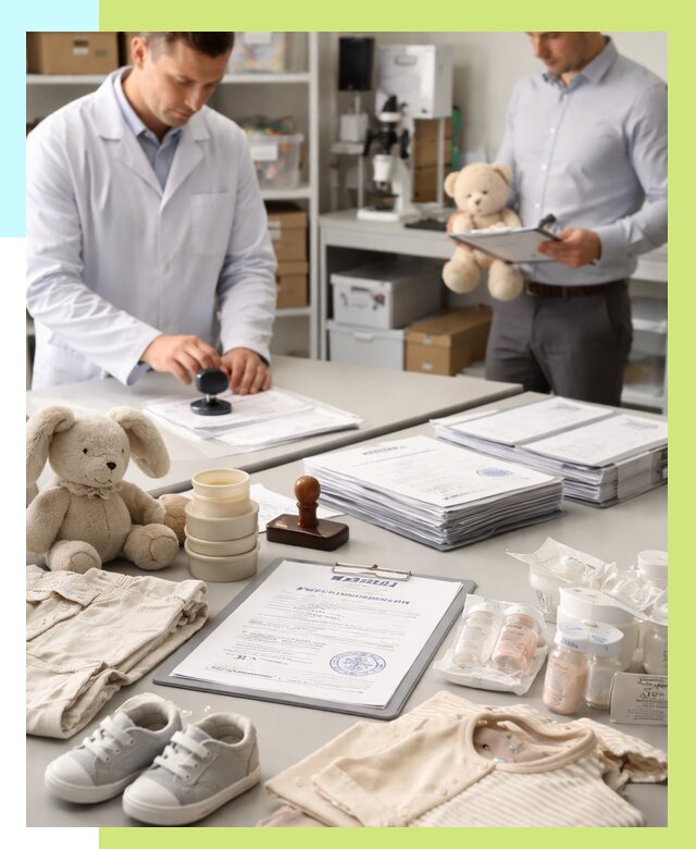 Сертификация детских товаров в Пушкине от 16226 р. | Алешин-Пшн