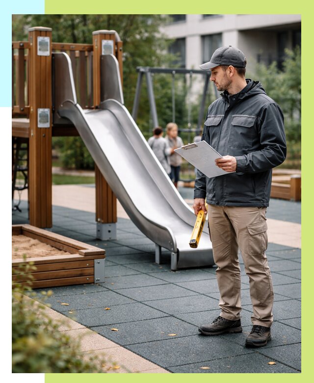 Сертификация детских площадок в Пушкине от 27043 р. | Алешин-Пшн