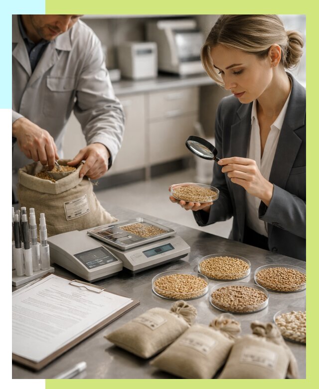 Сертификация зерна в Пушкине по цене от 16226 р. | Алешин-Пшн