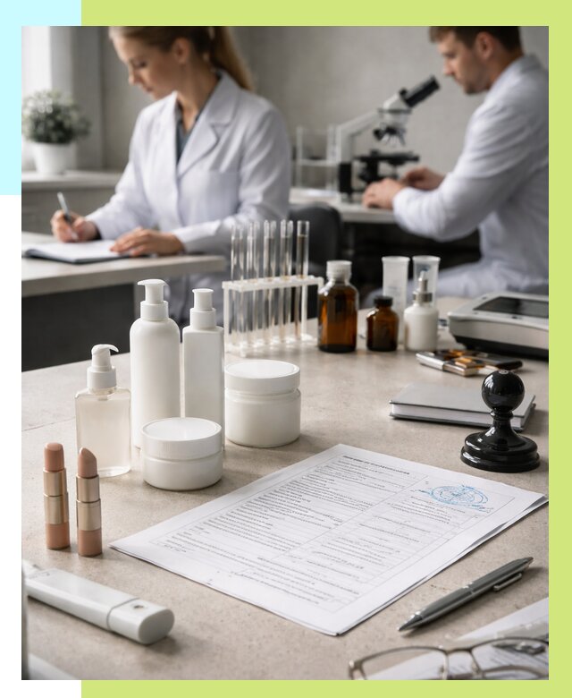 Сертификация косметики в Пушкине от 21634 р. - Алешин-Пшн