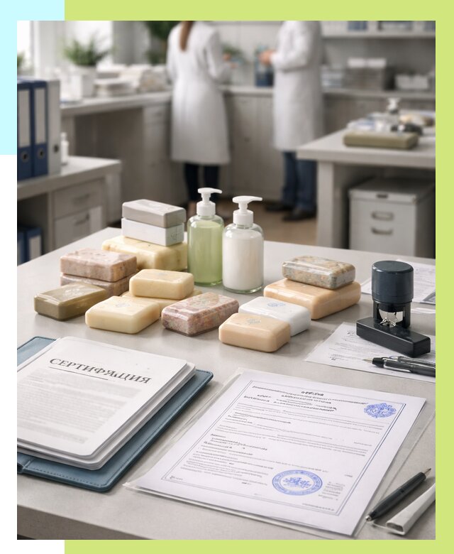 Сертификация мыла и сертификат на мыло в Пушкине от 12980 | Алешин-Пшн