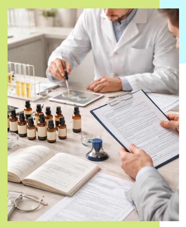 Сертификация эфирных масел и документация качества в Пушкине