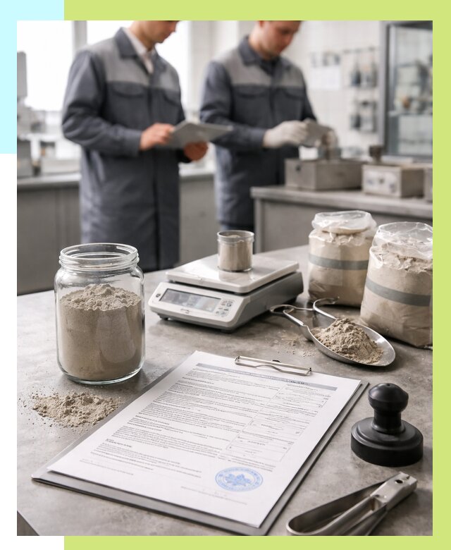 Сертификация цемента в Пушкине от 21634 р. | Алешин-Пшн