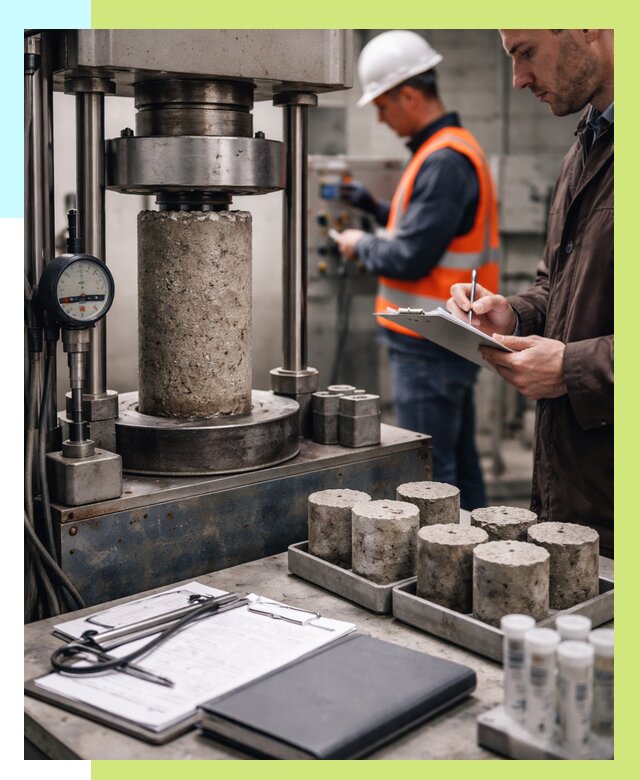 Сертификация бетона в Пушкине от 32451 р. сертификат | Алешин-Пшн