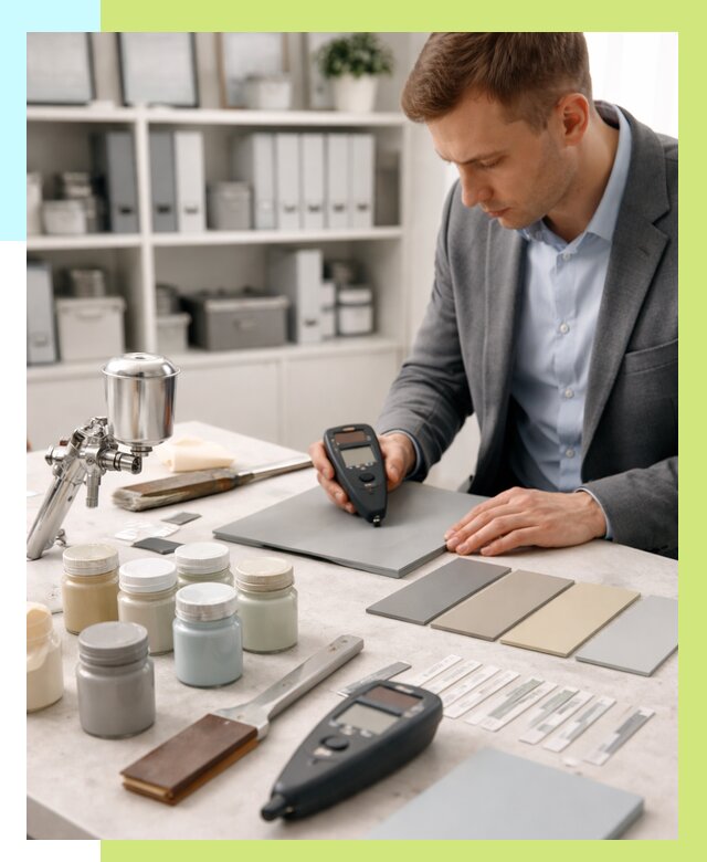 Сертификация краски в Пушкине от 27043 р. | Алешин-Пшн центр