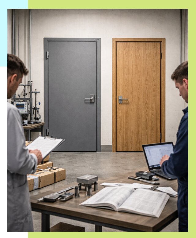 Сертификация дверей в Пушкине от 8654 р. под ключ | Алешин-Пшн