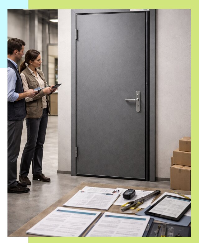 Сертификация противопожарных дверей в Пушкине от 9735 р. | Алешин-Пшн