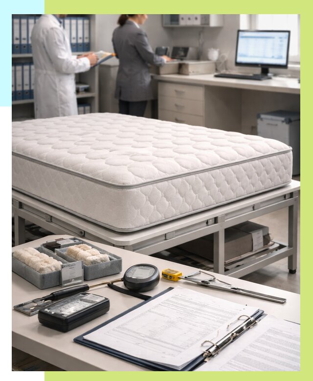 Сертификация матрасов в Пушкине от 9194 р. | Алешин-Пшн