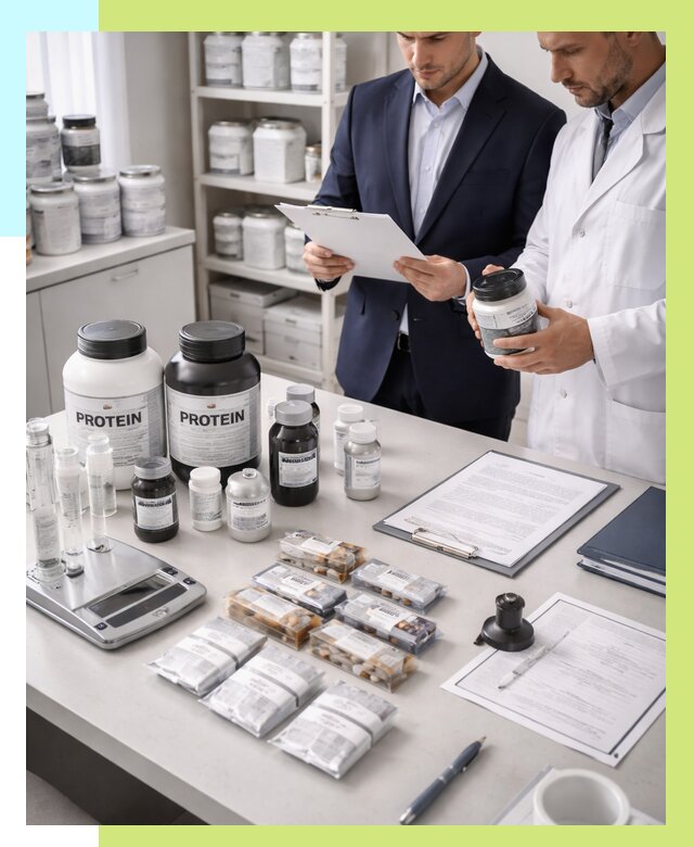 Сертификация спортивного питания в Пушкине от 16226 р., Алешин-Пшн