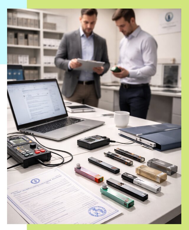 Сертификация электронных сигарет в Пушкине от 21634 р. | Алешин-Пшн