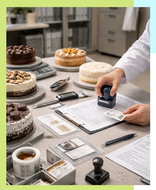 Сертификация тортов и кондитерских изделий в Пушкине