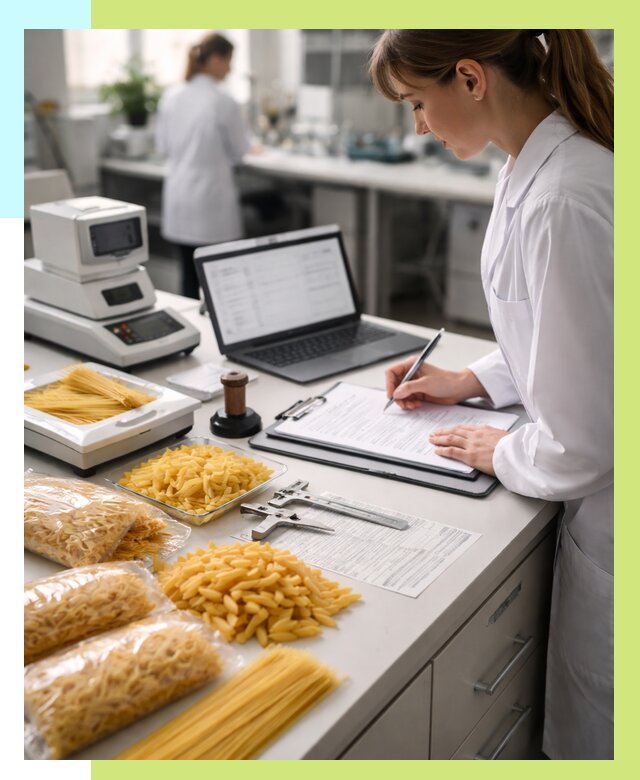 Сертификация макаронных изделий в Пушкине от 16226 р. | Алешин-Пшн