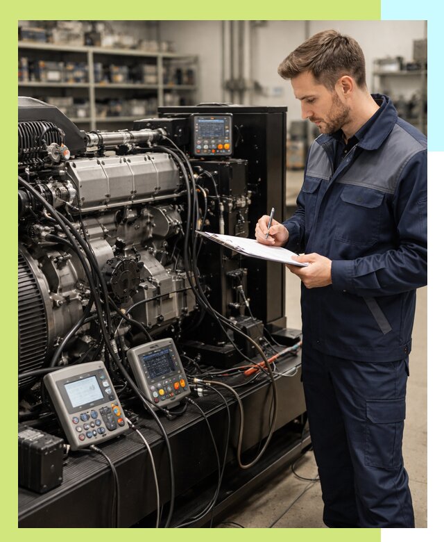 Сертификация дизельных генераторов и их оборудования в Пушкине