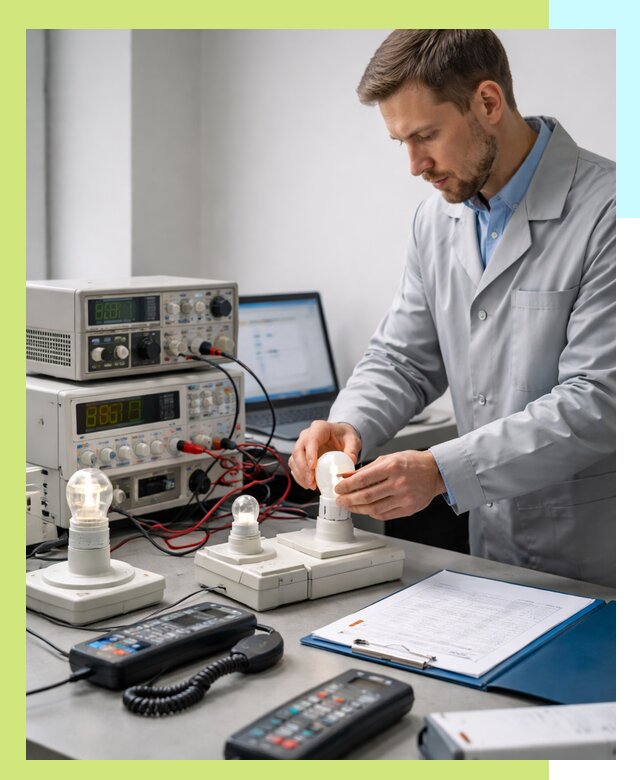 Сертификация ламп и светильников в Пушкине по нормативам