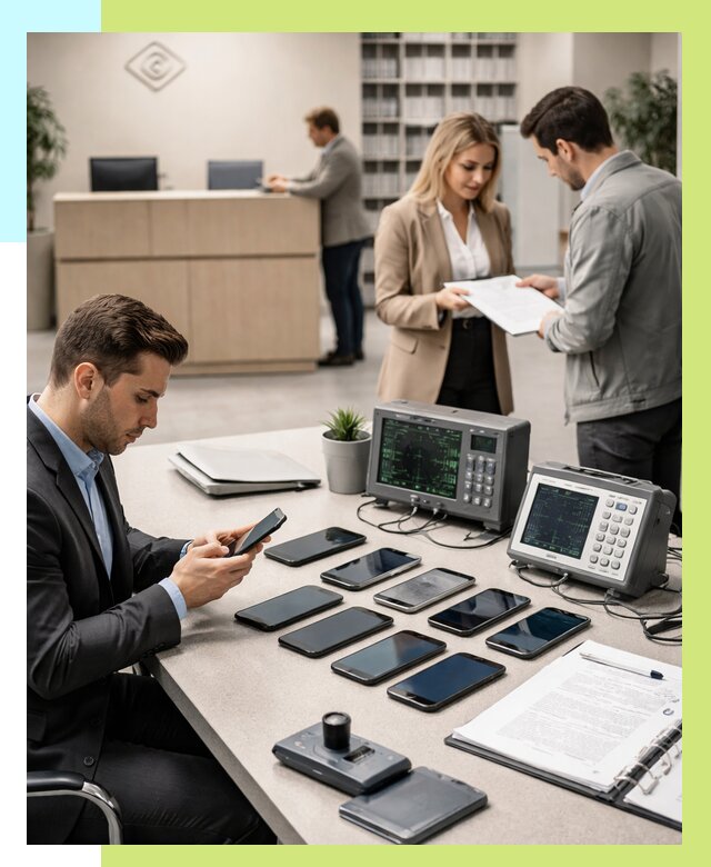 Сертификация телефонов в Пушкине от 27043 р. под ключ | Алешин-Пшн