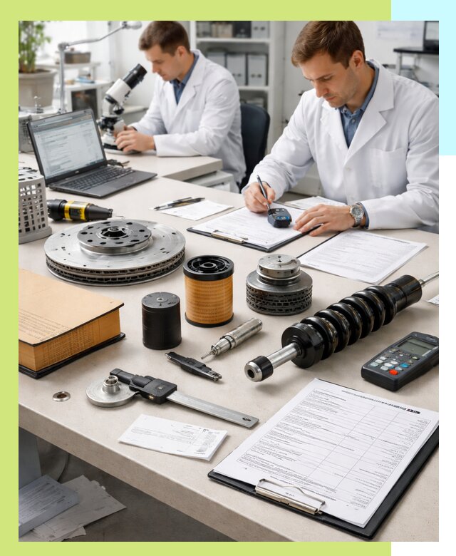 Сертификация автозапчастей и комплектующих в Пушкине по ГОСТ
