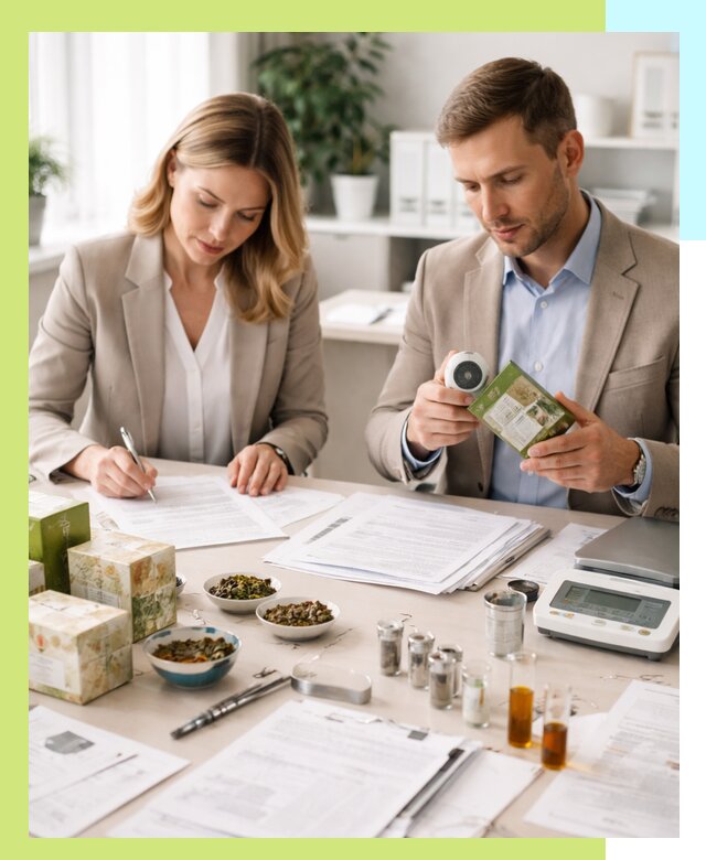 Разработка ТУ на чай и маркировку продукции в Пушкине