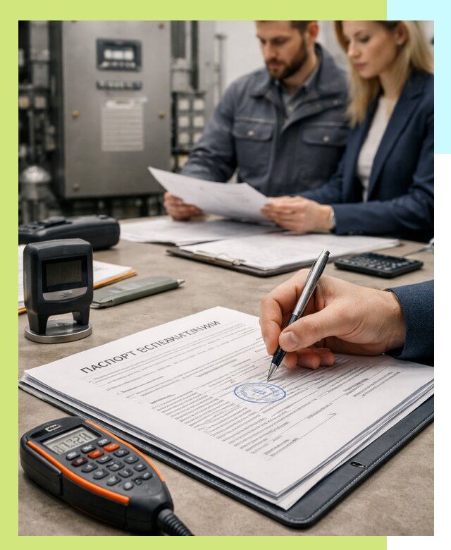 Оформление паспорта эксплуатации оборудования в Пушкине