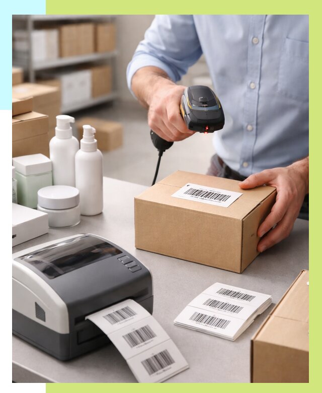 Штрихкодирование продукции в Пушкине от 4868 р. | Алешин-Пшн