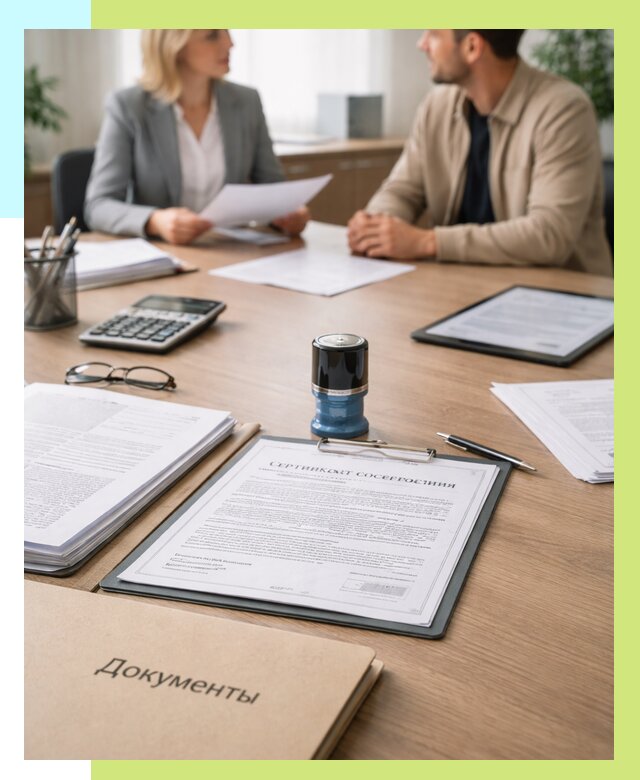 Сертификат соответствия на продукцию в Пушкине от 16226 р.|Алешин-Пшн