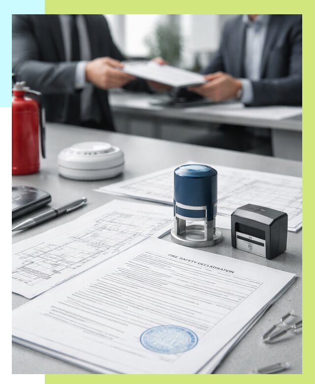 Декларация пожарной безопасности в Пушкине от 8654 р. | Алешин-Пшн