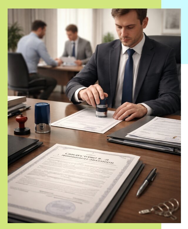 Оформление свидетельства о государственной регистрации в Пушкине