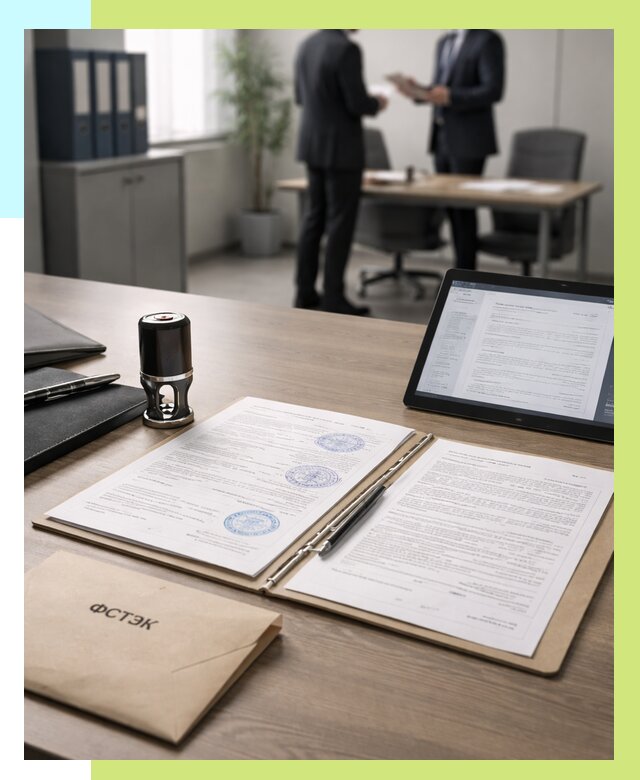 Заключение ФСТЭК в Пушкине от 27043 р. Оформить в Алешин-Пшн