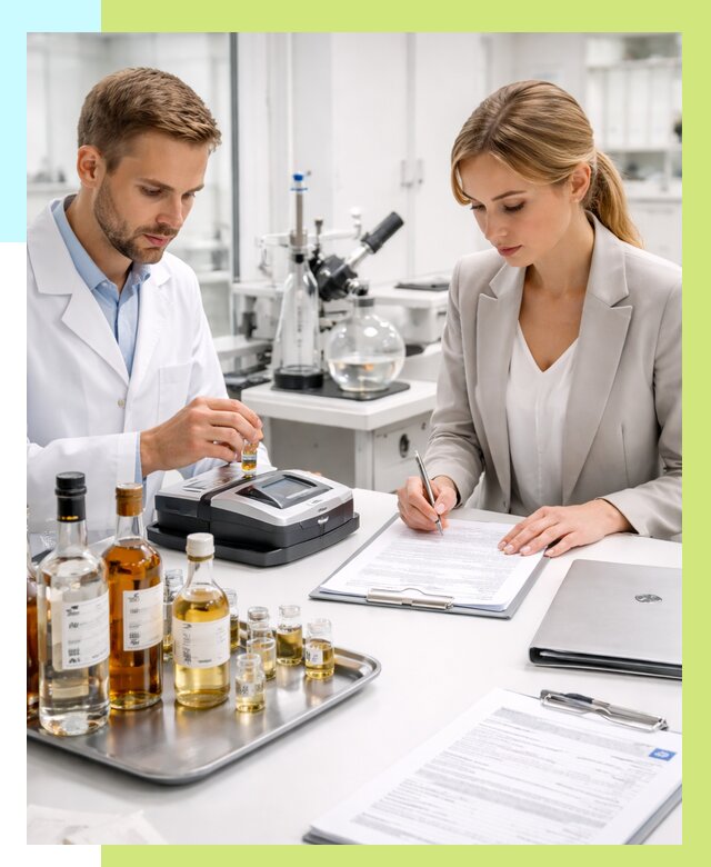 Заключение о спиртосодержании в Пушкине, от 5409 р., Алешин-Пшн