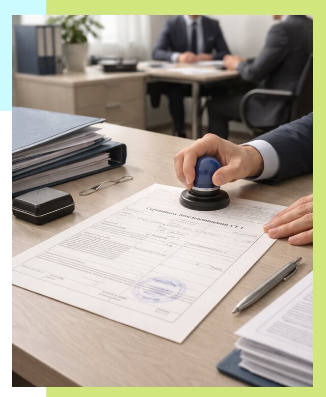 Сертификат происхождения СТ 1 в Пушкине от 4868 р. | Алешин-Пшн