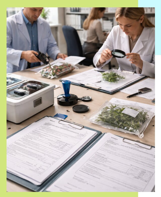 Оформление карантинного сертификата для растений в Пушкине