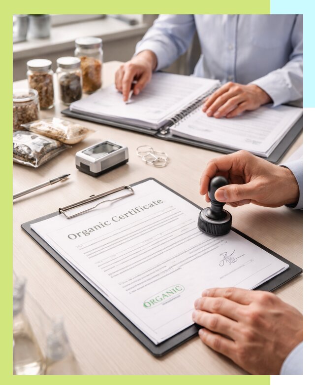 Получение органик сертификата для продукции в Пушкине
