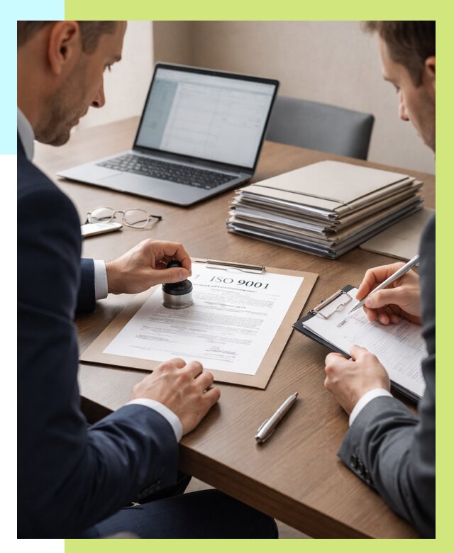 Сертификат ISO 9001 в Пушкине купить от 86536 р. | Алешин-Пшн