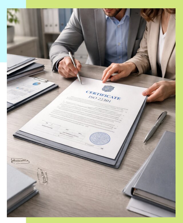 Сертификат ISO 22301 в Пушкине от 48677 р. | Алешин-Пшн срочно