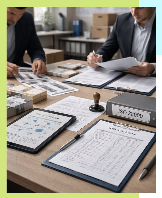 Получение сертификата ISO 28000 по безопасности цепи поставок в Пушкине